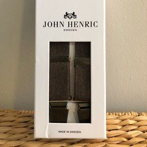 John Henric Antique Brass Suspenders, 35mm